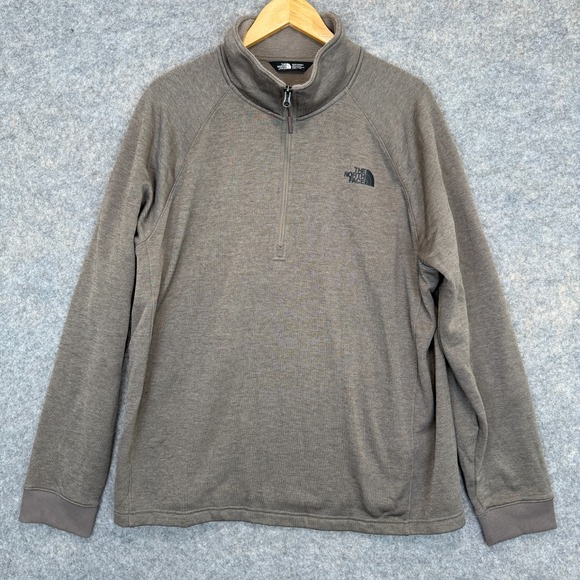 The North Face Quarter Zip Fleece Pullover Mens 2XL Sweatshirt Outdoor Casual NF - Picture 1 of 11